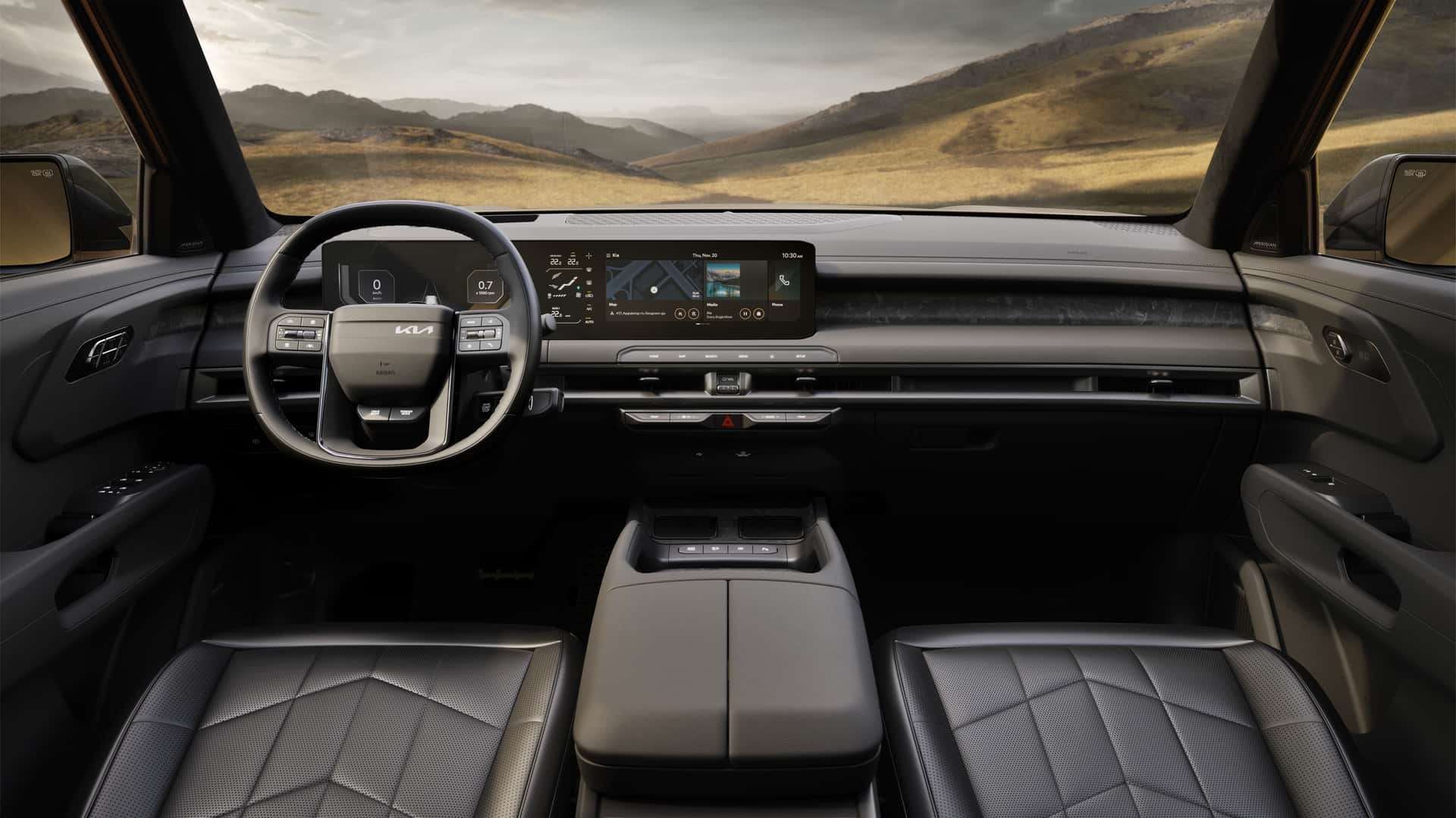 Yeni Kia Telluride, iç tasarımı