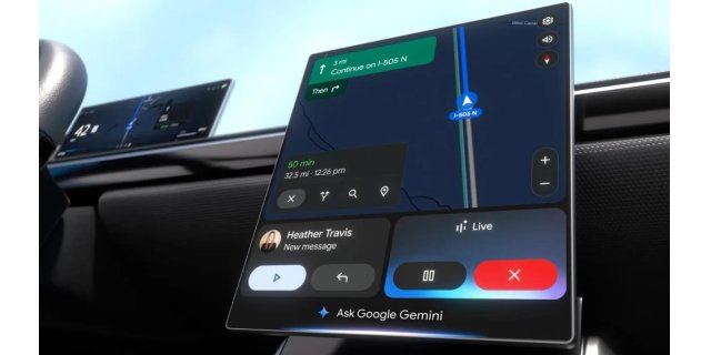 Gemini Yapay Zeka Artık Android Auto'da! Sürüşte Yeni Asistan