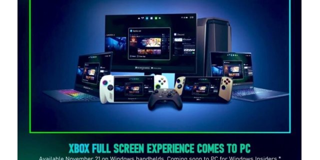 Xbox Tam Ekran: Windows El Konsollarında Oyun Devrimi Başlıyor!